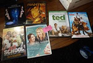 lot 127 image: 15 dvd movies
