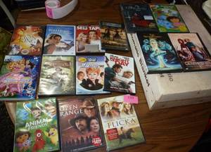 lot 133 image: 24 dvd movies