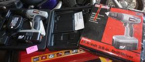 lot 135 image: New Craftsman cordless drill 18v