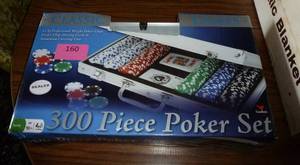 lot 160 image: New poker set