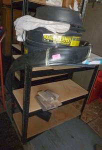 lot 164 image: garage shelf unit and new edge
