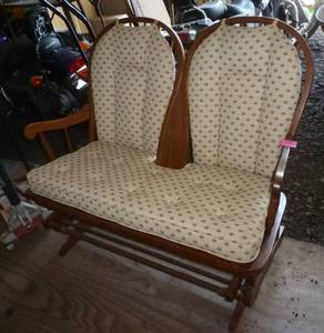 lot 170 image: Glider rocker