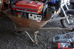 lot 173 image: Wheelbarrow (does not include generator)