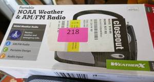 lot 218 image: weather radio