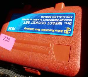 lot 238 image: Impact socket set