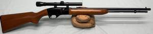 lot 6 image: 1970 Remington 552 22lr w Weaver D6 Scope