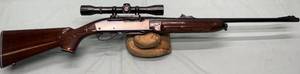 lot 7 image: 1982 Remington 7400 .243 Win w Weaver K4-1 Microtrac Scope