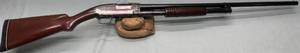 lot 12 image: 1919 Winchester Model 12 Nickel Steel with Full Choke Barrel
