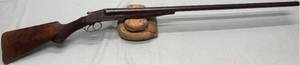 lot 28 image: Meridian Firearms Co. 55 Side by Side Made early 1900s Beautiful Wall hanger
