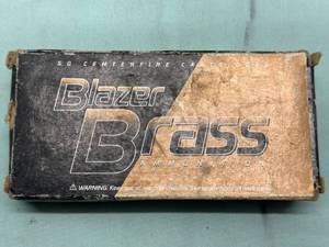 lot 48 image: 380 ACP CCI Blazer Brass ammo
