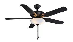lot 8 image: Hampton Bay 52 Holly Springs Indoor Ceiling Fan
