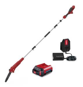 lot 13 image: TORO 60V MAX 10 in. (25.4 cm) Brushless Pole Saw with 2.0Ah battery and charger