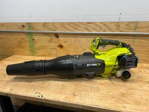 lot 6 image: RYOBI 160 MPH 520 CFM 25cc Gas Jet Fan Blower