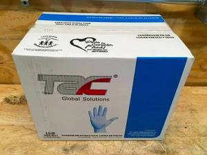 lot 97 image: TAC Global Solutions Powder-Free Nitrile Gloves - Size L