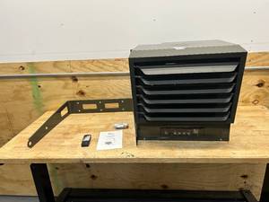 lot 71 image: LIFEPLUS Digital Fan-Forced Ceiling Mount Heater with Remote- 240v