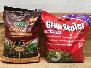 lot 54 image: Lot of 2 - Bags of Grub Killer