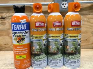 lot 56 image: Lot of 4 - Cans of Bug Killer