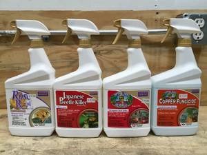 lot 60 image: Lot of 4 - Bottles of Bug KillerFungicide