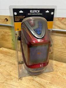 lot 74 image: Klutch Monsterview 1400 Auto-Darkening Welding Helmet Model # 114898
