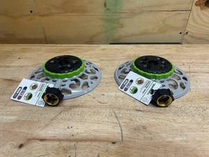 lot 142 image: YARDSMITH Lot of 2- 8-Pattern Turret Sprinklers (1009246)
