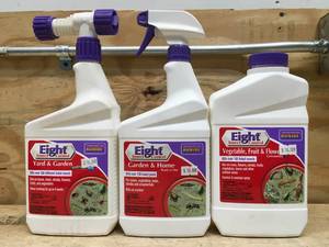 lot 120 image: Lot of 3 - Bottles of Insect Control Solutions
