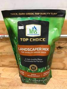 lot 162 image: Top Choice Landscaper Mix Grass Seed 3 lbs Bag