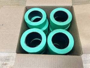 lot 194 image: Case of 24 Rolls of- 2 Painters Tape- Green