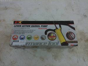 lot 82 image: Performance Tool Lever Action Barrel Pump