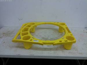 lot 132 image: Rubbermaid Commercial Brute Trash Can Dolly