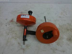 lot 143 image: Handheld Drain AugerSnake Set