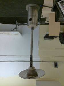 lot 151 image: Stainless Steel Patio Heater