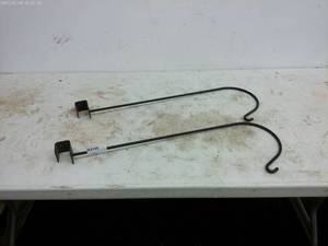lot 217 image: Set of Two Metal Shepherd Hooks for Outdoor Decor