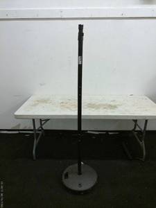 lot 237 image: Adjustable Microphone Stand with Round Base