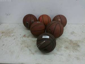 lot 240 image: lot of basketballs