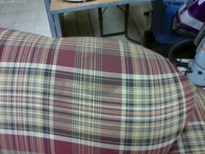 lot 264 image: love seat couch