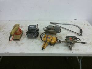 lot 267 image: Lot of Various Power Tools Including Jigsaw and Drill