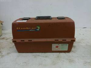lot 326 image: Flambeau Adventurer Tackle Box with Assorted Fishing Lures and Accessories