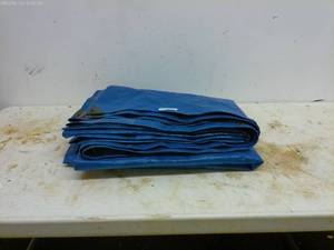 lot 367 image: Heavy Duty Blue Tarp