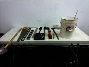 lot 390 image: Assorted Hand Tools and Equipment Lot