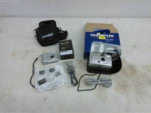 lot 410 image: Olympus FE-210 Digital Camera with Accessories