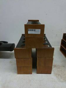 lot 441 image: Wooden Stackable Wine Rack Set
