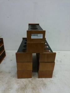 lot 442 image: Wooden Wine Rack Set