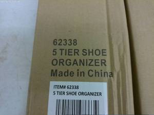 lot 470 image: 5 Tier Shoe Organizer
