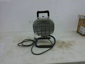 lot 26 image: Portable Halogen Work Light with Protective Cage