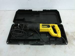 lot 451 image: DeWalt DW303 Variable Speed Reciprocating Saw with Case