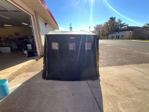 lot 12 image: Frabill Ice Shelter with Seating and Cover