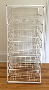Elfa Five Drawer Storage System