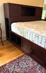 Pottery Barn Storage Platform Bed Frame  Pottery Barn Kids Queen Bed Frame