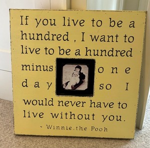 Winnie the Pooh Quote Decor