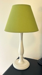 Gorgeous Green and White Lamp